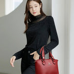 Genuine Soft Leather Shoulder Crossbody Bags for Women Hot sale Luxury Handbag Women Bag Designer Casual Tote Messenger Bag Sac RT220