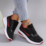 Spring new women's sports shoes, fashionable, breathable, lightweight, non-slip, wear-resistant, casual sports shoes, flat shoes RT220
