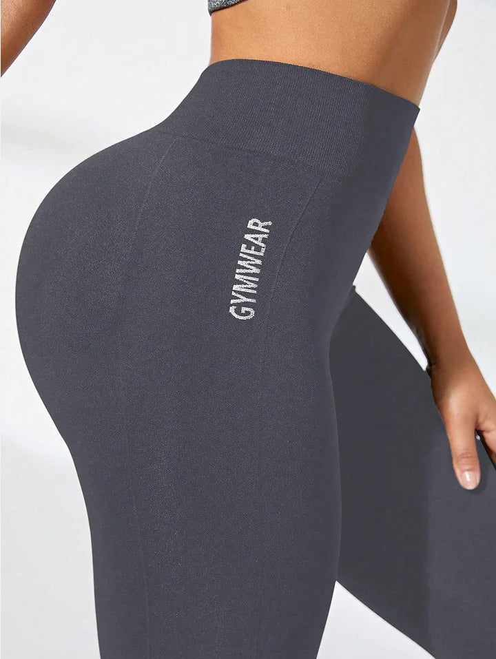 Women's Seamless Yoga Leggings High-Waisted Butt-Lifting Workout Leggings for Running Gym & Training  Activewear Slim Tights RT220