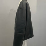 [LANMREM] Faux Fur Thick Warm Coats Lapel Single Breasted Office Lady Elegant Female Outwear Fashion 2025 Winter New 26C1095 RT220