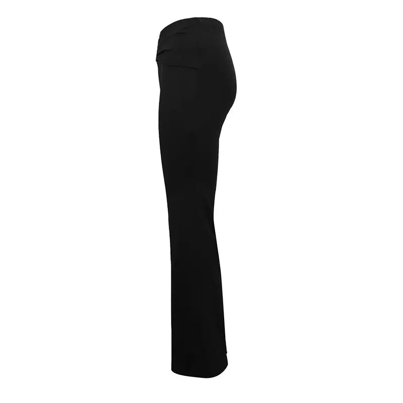 Summer Black Sexy Women's Trousers Streetwear Fashion Sequined New Pants Elegant Female Casual Slim Versatile Trousers Clothing RT220