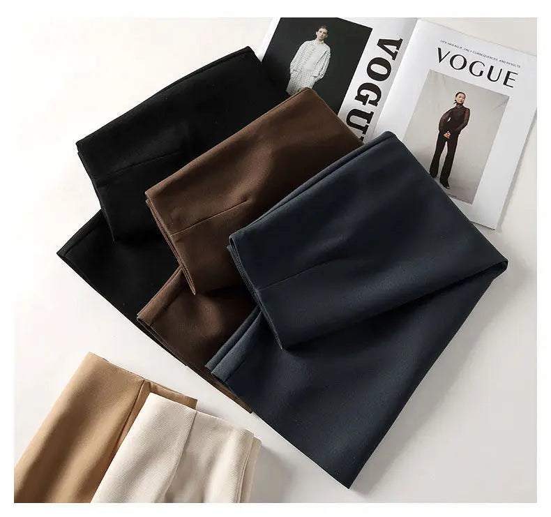 Office Lady Fashion Slim Solid Skirt Koreon Clothing Spring Summer Streetwear New High Waist Elegant Straight Midi Casual Skirts RT220