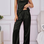 Two Piece Strap Jumpsuit Set Breathable Versatile Multi Color Options Comfortable Skin Friendly Outerwear Layering Two Piece Set RT220