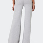 Fold Over Yoga Pants for Women Low Rise Flare Leg Sweatpants Y2k Solid Color Stretchy Loose Gym Lounge Leggings RT220