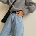 Fashion Women Sweaters 2025 LOOSE Zipper Design Pullovers Casual Solid Turtleneck Thickening Pink Knitted Winter Women's Sweater RT220