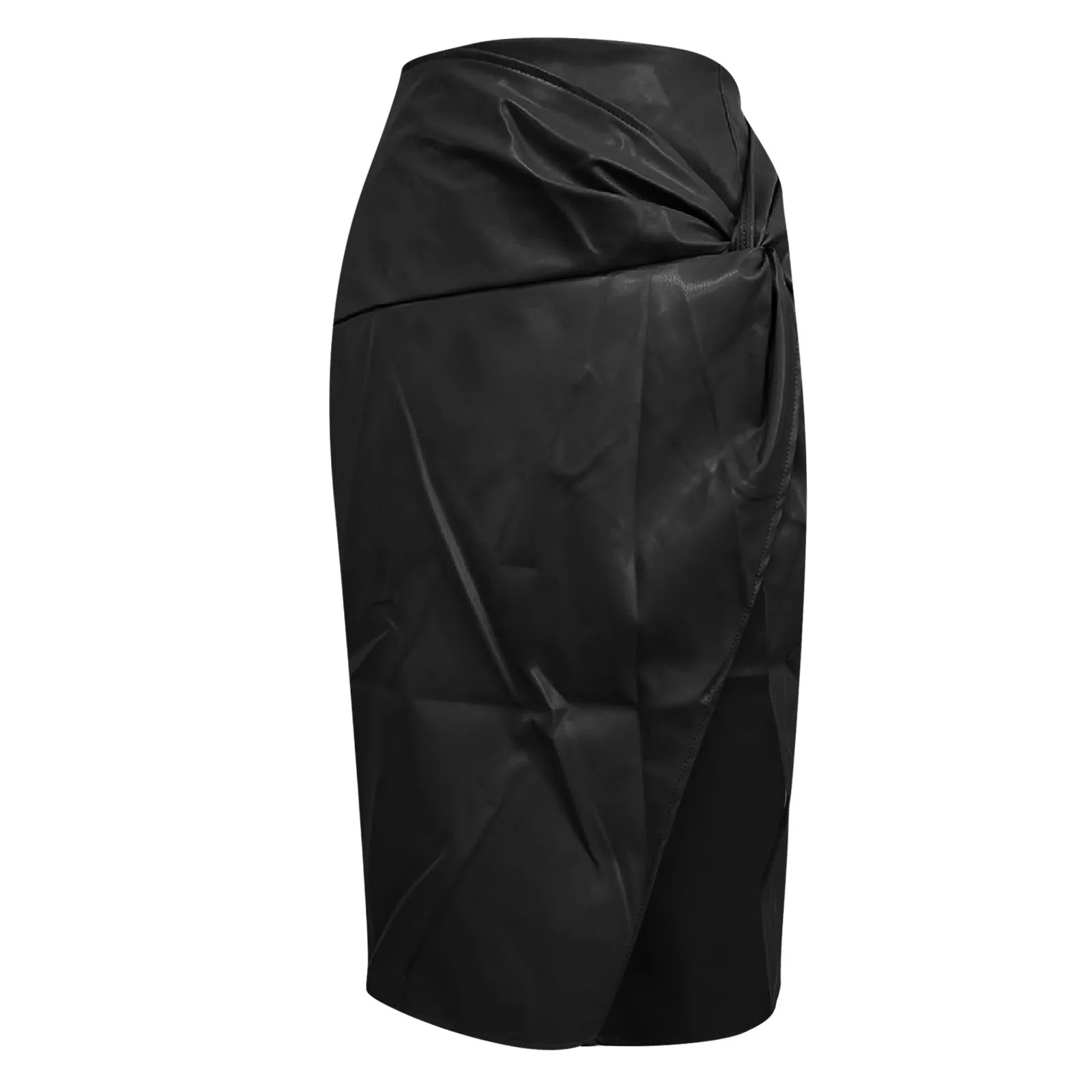 Beach Cover up Skirt Slit Mid Length Sexy Hottie Hip Hugging Leather Skirt For Women In Autumn And Leopard Print Mini Skirt RT220