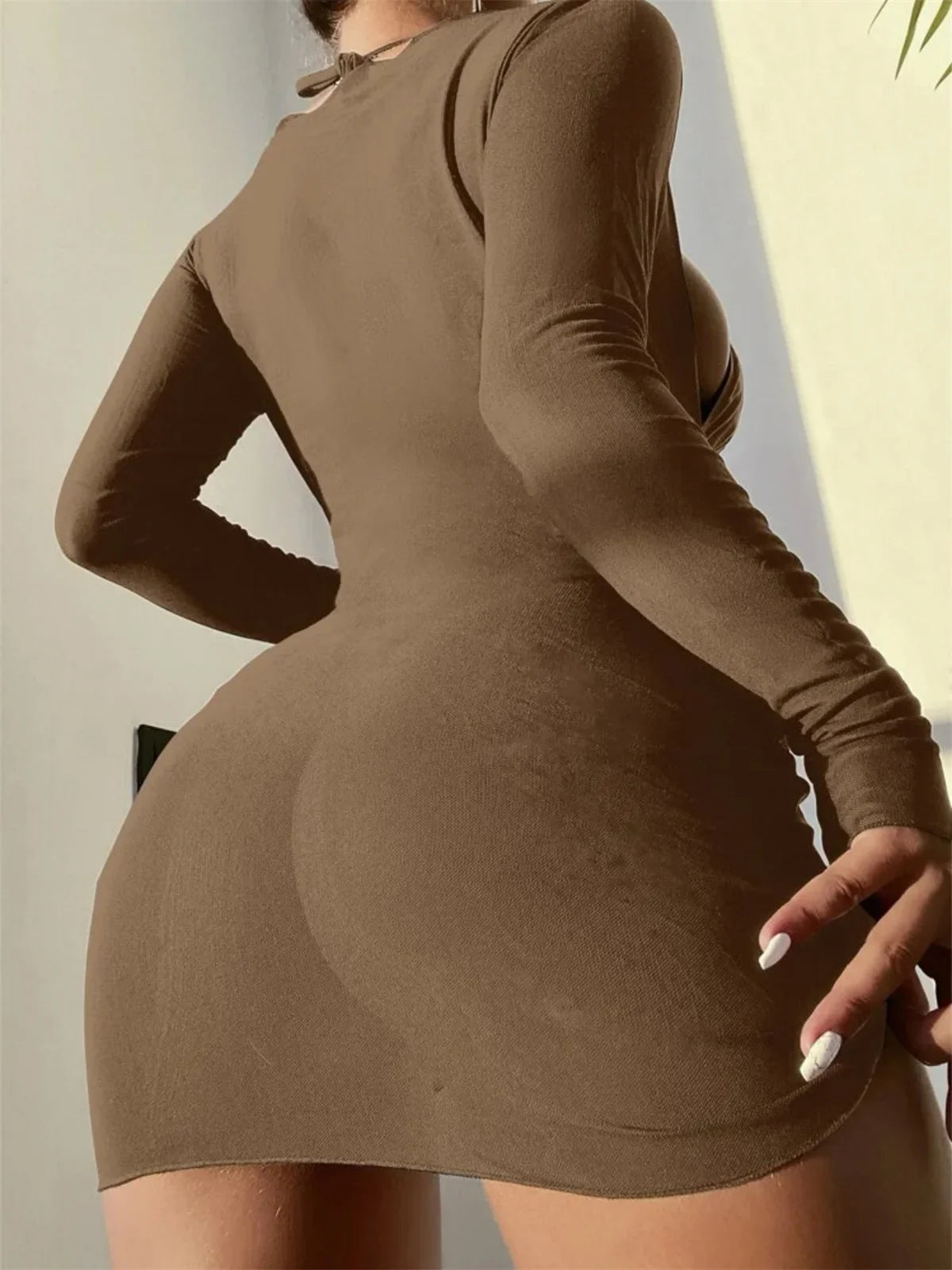 Long Sleeves Dress Bikini Set 2025 Women Neon Green Lace Up 3 Pieces Swimsuit Brazilian Bathing Suit Pleate Cover Up Swimwear RT220