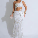 Sexy One-shoulder Long Summer Dress Sequin Birthday Holiday Elegant Party Evening Dresses Luxury Womens Prom Dresses XSY29 RT220