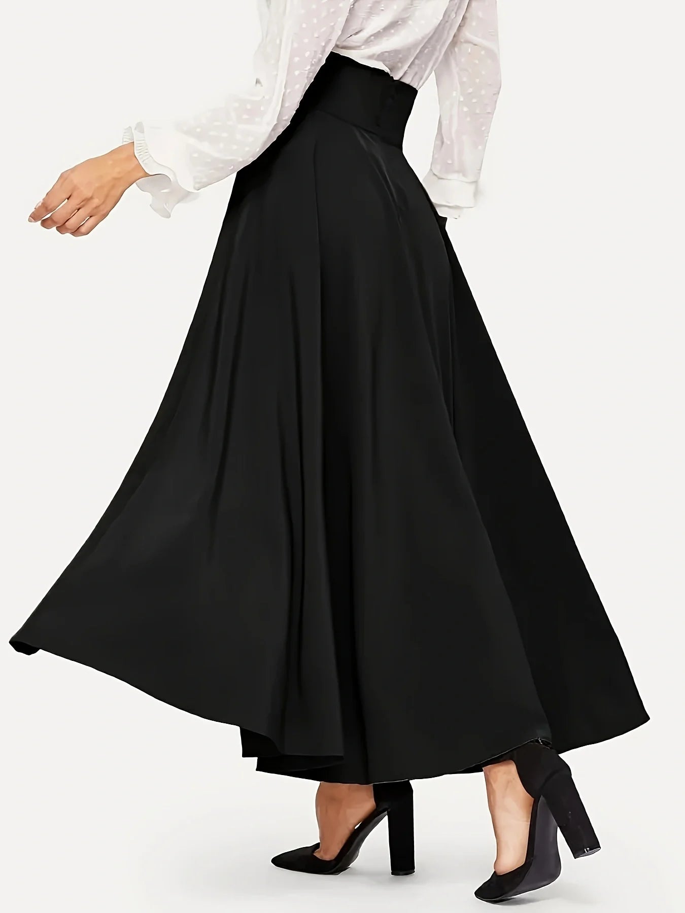 Women's high waist skirt fashion slimming belt skirt spring summer long skirt RT220
