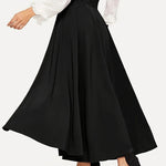 Women's high waist skirt fashion slimming belt skirt spring summer long skirt RT220