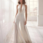 Cutout Lace Patch Sheer Mesh Ruched Jumpsuit Women High Waist Spring Summer Overall Jumpsuits Pants High Waist RT220