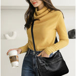 Fashion Women's Brand Trendy Shoulder Bag Leather Crossbody Bag High Quality Women Tote Bags 2024 Large Capacity Female Handbags RT220