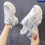 2025 Sneakers Women Platform Flat Shoes Woman Shoes Green Casual Trainers Ladies Chunky Sneakers Women Shoes RT220