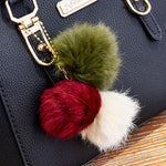 Yogodlns Women Beading Pendant Handbag Ladies Embossed Shoulder Bag Ladies Messenger Bag Hairball Bags High Quality Bag RT220