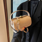 Classic Black Shoulder Bag Women's Versatile Retro Crossbody Square Bags 2024 New Large Capacity Textured Leather Flap Handbags RT220