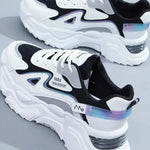 2025 Sneakers Women Platform Flat Shoes Woman Shoes Green Casual Trainers Ladies Chunky Sneakers Women Shoes RT220