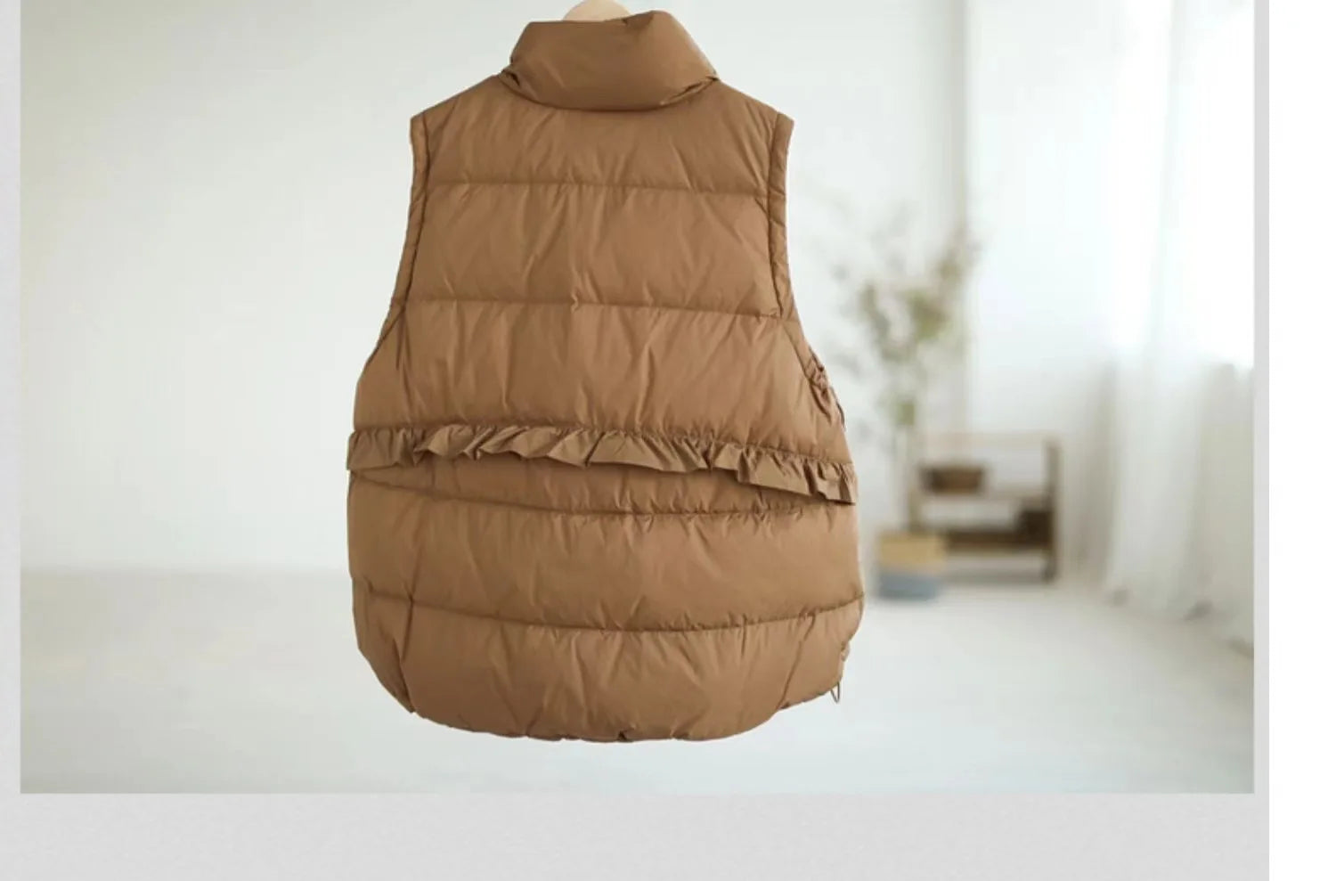 Winter Ultra Light Thin Duck Down Vest Feather Jacket Women Quilted Short Warm Basic Casual Oversize Waistcoat RT220