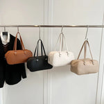 LEFTSIDE Fashion Retro Women Pillow Handbags and Purses 2025 Spring Luxury Leather Tote Bags Trend Females Shoulder Bags RT220