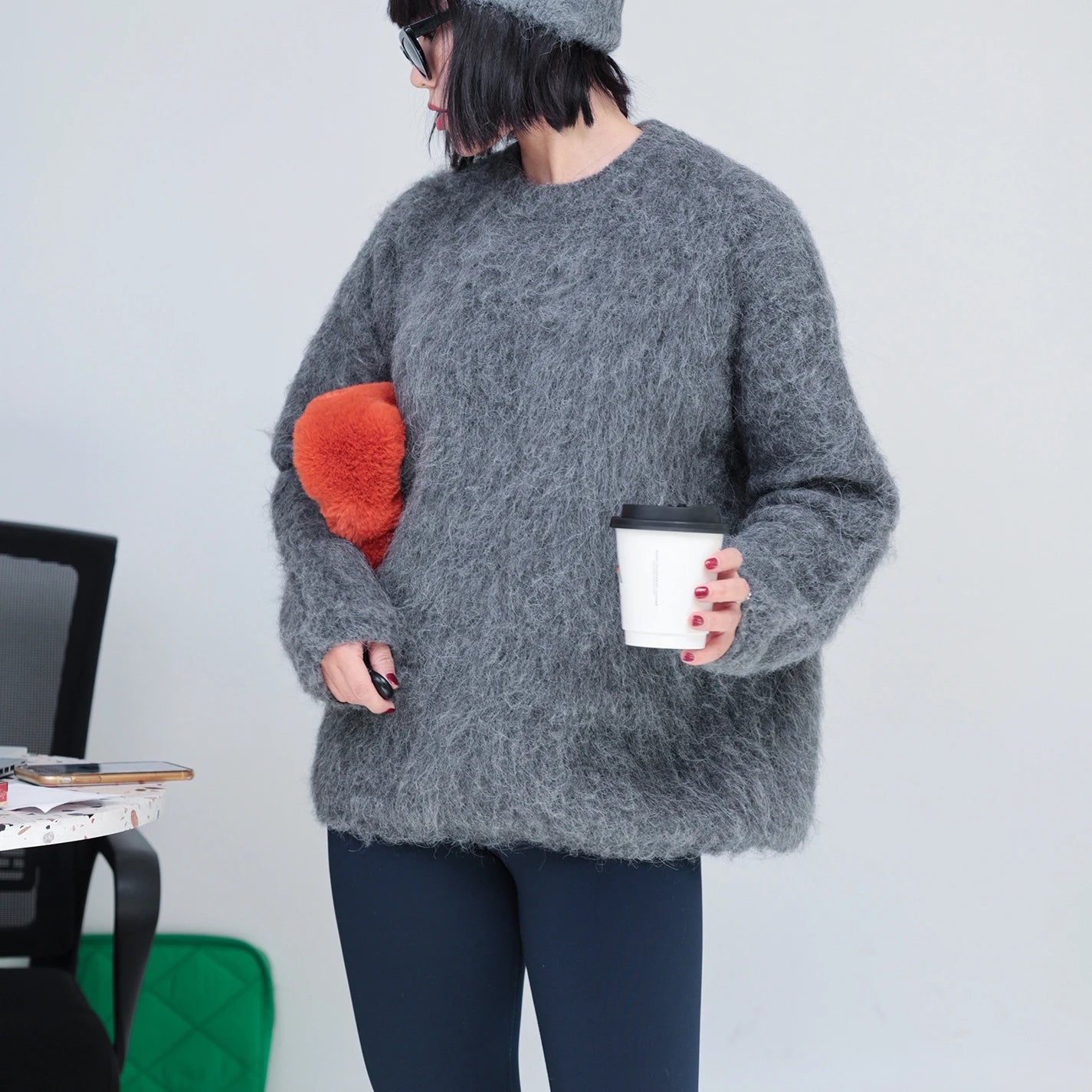 Women Sweater Womens Winter Sweaters Pullover Traf Female Knitting Overszie Long Sleeve Loose Knitted Outerwear Ropa De Mujer RT220