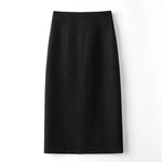 Office Lady Fashion Slim Solid Skirt Koreon Clothing Spring Summer Streetwear New High Waist Elegant Straight Midi Casual Skirts RT220