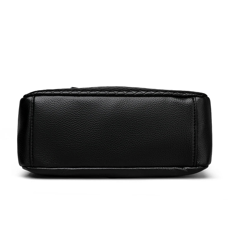 Fashion Women's Brand Trendy Shoulder Bag Leather Crossbody Bag High Quality Women Tote Bags 2024 Large Capacity Female Handbags RT220