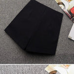 Plus Velvet Thicker Shorts Women Korean Style All-match Sexy Kpop High Waist Autumn Winter Club Streetwear Fashion Solid Buttons RT220