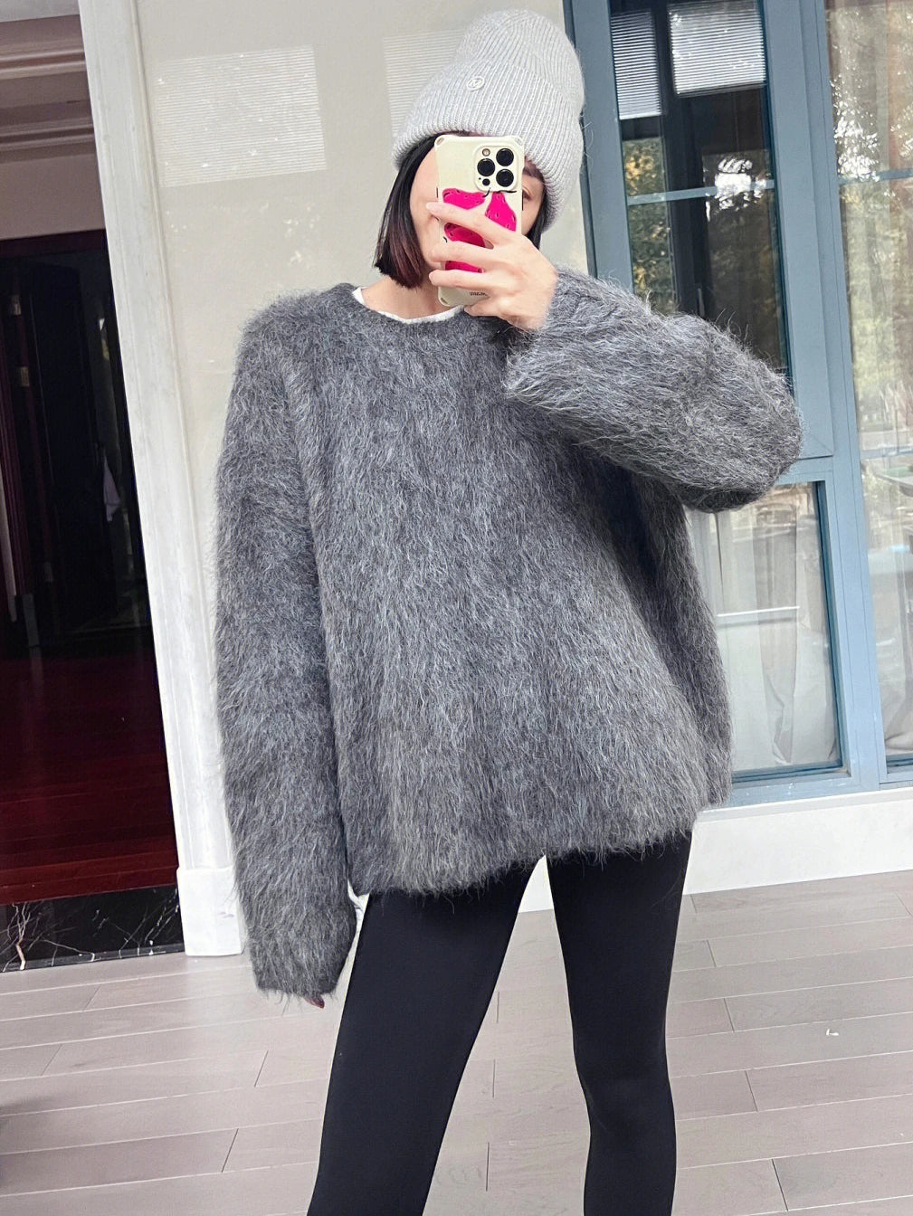 Women Sweater Womens Winter Sweaters Pullover Traf Female Knitting Overszie Long Sleeve Loose Knitted Outerwear Ropa De Mujer RT220