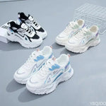 2025 Sneakers Women Platform Flat Shoes Woman Shoes Green Casual Trainers Ladies Chunky Sneakers Women Shoes RT220