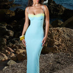 Mesh Lace Spaghetti Strap Sexy Dress Women 2024 Elegant Evening Summer Dress Backless Party Long Midi Dress Vestidos RT220