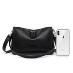 Soft Genuine Leather Messenger Bag Women Design Shoulder Crossbody Bag Purse Fashion Female High Quality Cow Leather Handbag New RT220