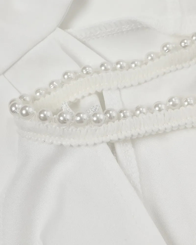 Cutout Lace Patch Sheer Mesh Ruched Jumpsuit Women High Waist Spring Summer Overall Jumpsuits Pants High Waist RT220