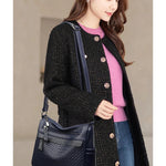 Fashion Women's Brand Trendy Shoulder Bag Leather Crossbody Bag High Quality Women Tote Bags 2024 Large Capacity Female Handbags RT220