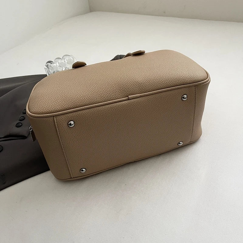 LEFTSIDE Fashion Retro Women Pillow Handbags and Purses 2025 Spring Luxury Leather Tote Bags Trend Females Shoulder Bags RT220