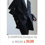 [LANMREM] Faux Fur Thick Warm Coats Lapel Single Breasted Office Lady Elegant Female Outwear Fashion 2025 Winter New 26C1095 RT220