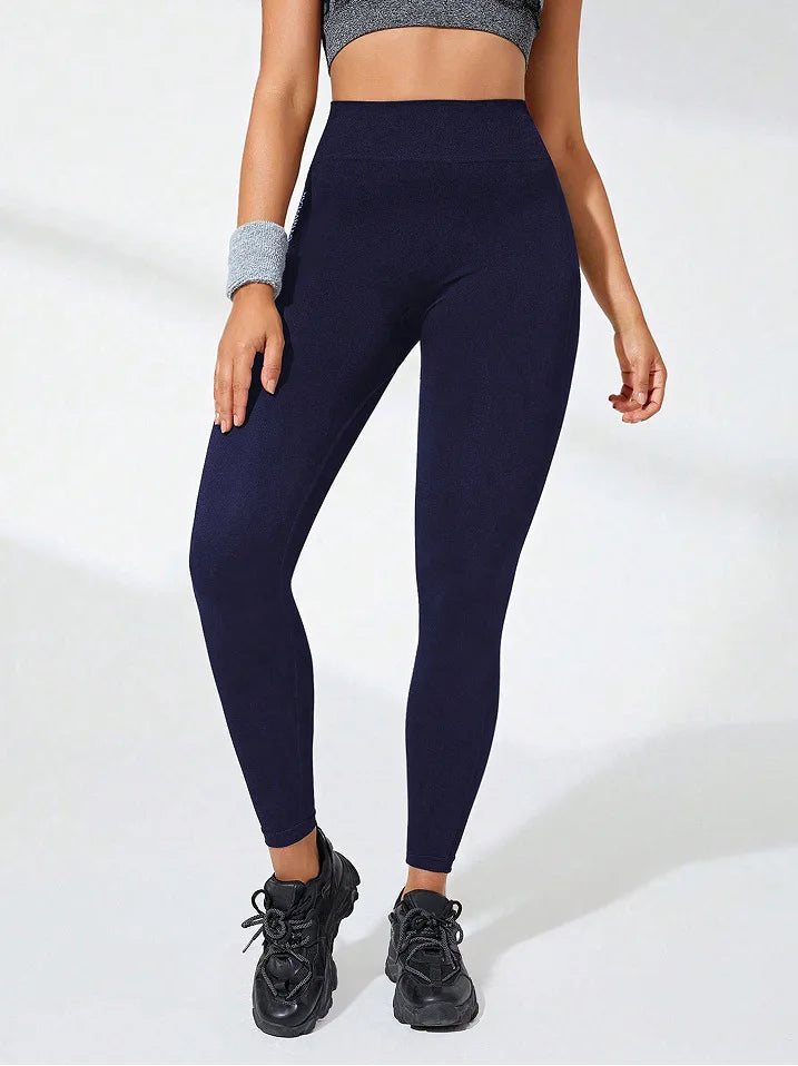 Women's Seamless Yoga Leggings High-Waisted Butt-Lifting Workout Leggings for Running Gym & Training  Activewear Slim Tights RT220