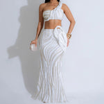 Sexy One-shoulder Long Summer Dress Sequin Birthday Holiday Elegant Party Evening Dresses Luxury Womens Prom Dresses XSY29 RT220